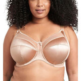 Goddess GD6090FAN Plus-size Keira Banded Underwire Bra Size 36G Fawn NWT