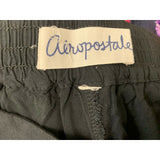 Aeropostale Women's Small Black Blue Stretch Rayon Short Shorts