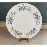 Paragon Forget Me -Not By Appointment To Her Majesty The Queen 10.5 "Dinner Plate
