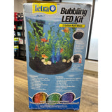 Tetra 3 Gallon Half Moon Bubbling LED Aquarium for Beta or Small tropical fish NEW