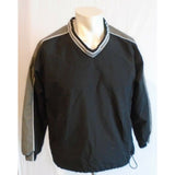 Easton Small  Lined Pullover Hockey  Sport Jacket   Black and Grey  Nylon / Poly