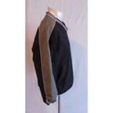 Easton Small  Lined Pullover Hockey  Sport Jacket   Black and Grey  Nylon / Poly