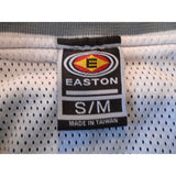 Easton Small  Lined Pullover Hockey  Sport Jacket   Black and Grey  Nylon / Poly