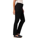 Levi Strauss Signature Gold Womens 16 W33 Classic Slim Taper Jean Black Opal NEW