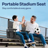 Stadium Seat - thick cushion with back and armrest NEW