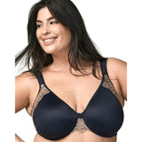 Wonderbra Plus W1983 No Poke Underwire Bra Black/Beige