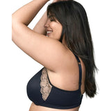 Wonderbra Plus W1983 No Poke Underwire Bra Black/Beige