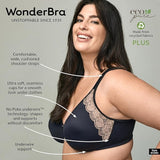 Wonderbra Plus W1983 No Poke Underwire Bra Black/Beige