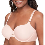 Warner's 01356 No Side Effects Full Coverage Underwire Bra Rosewater