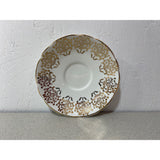 Consort Fine Bone China England Orphaned Teacup Saucer Gold Gilding