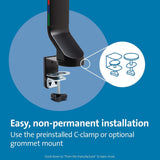 Kensington SmartFit Space-Saving Single Monitor Arm
