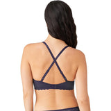 Wacoal 851334 Womens Soft Sense Lace Underwire Bra Eclipse Blue