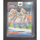 2025 Upper Deck CFL Autograph Jarell Broxton BC Lions #67