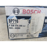 Bosch BP650 Premium Disk Brake Pads For 2000 Chrysler Models