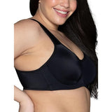 Vanity Fair 71500 Medium Impact Convertible Sports Bra Black