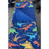 Toddler Nap Mat with Pillow & Blanket - 55'' X 30'' for Kids Ages 3-7 Years NEW