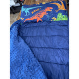 Toddler Nap Mat with Pillow & Blanket - 55'' X 30'' for Kids Ages 3-7 Years NEW