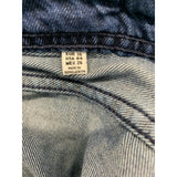 Zara Cropped Women's Size 04 High Rise Pleated Front Straight Leg Blue Jean Capr
