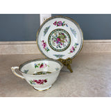 Paragon Tree Of Kashmir Fine Bone China Teacup And Saucer Set No 8482