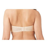 Wacoal 854205 Halo Lace Strapless Underwire Bra Beige w/straps