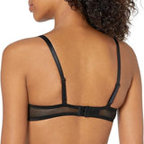 Chantelle C15F5 Womens Day to Night Lace Unlined Demi Bra BLACK