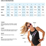 Speedo Girls' Infinity Splice One Piece Swimsuit Size 12 2023 Sliced Geo NWT