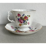Royal Albert Bone China England Teacup Saucer Set Multicolor Floral