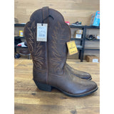 Ariat Women's 11B Heritage R Toe Western Boot Distressed Brown NWT