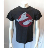 Ghostbusters Black 2015 Reprint Men's Short Sleeve Graphic T Shirt Size Medium