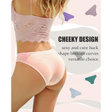 FINETOO 9 Pack Cotton Underwear for Women Low Rise Ribbed Hipster Medium NWT