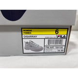 Fila Disarray Womens Sneakers 7891106 White Size 6 NWB