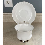 Royal Albert Chantilly Bone China England Tea Cup & Saucer Set