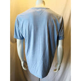Tommy Hilfiger T shirt Men's Large Blue Short Sleeve Embroidered Spell Out Tee