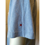 Tommy Hilfiger T shirt Men's Large Blue Short Sleeve Embroidered Spell Out Tee