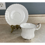 Royal Albert Chantilly Bone China Small 2.5" Tea Cup & Saucer Set