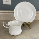 Royal Albert Chantilly Bone China Small 2.5" Tea Cup & Saucer Set
