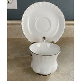Royal Albert Chantilly Bone China Small 2.5" Tea Cup & Saucer Set