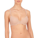 Natori 136059 Women's Sheer Jacquard Contour Underwire Bra Cafe 34DD NWOT