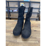 Luoika Women's Wide Width Ankle Boots Black 230711 10.5w NEW