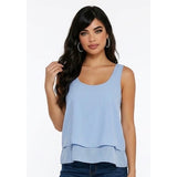 Forever 21 Women's Blue Tank Crop Top Size Small Polyester