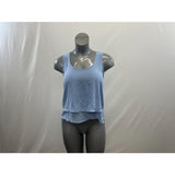 Forever 21 Women's Blue Tank Crop Top Size Small Polyester