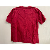 Roots Kids Boys Red T-Shirt Graphic Number Size Large (9-10 Year Old) Cotton
