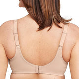 Glamorise Womens Wonderwire Minimizer Bra Underwire #9003  Cafe