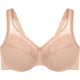 Glamorise Womens Wonderwire Minimizer Bra Underwire #9003  Cafe