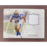 2023 Upper Deck CFL SP Game Used Jersey Kenny Lawler Blue Bombers CFL-LA