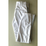 A4 Baseball Pants White Polyester Men's Baseball Pants Size Small