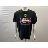 Crooks & Castle Men's Cotton T Shirt Size XL Black Crew Neck Short Sleeve Tee