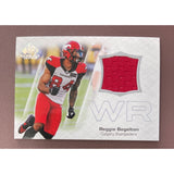 2023 Upper Deck CFL SP Game Used Jersey Reggie Begelton Stampeders CFL-RB