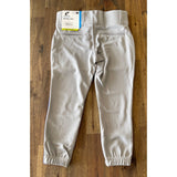 Champro Girls Tournament Softball Pant with Piping Gray/Royal Small NEW