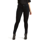 Levi's Womens 311 Shaping Skinny Capri Jeans Soft Black Size 29 Mid Rise NWT